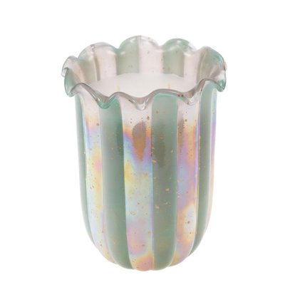 Bougie Andy Bleue 18 cm AMADEUS