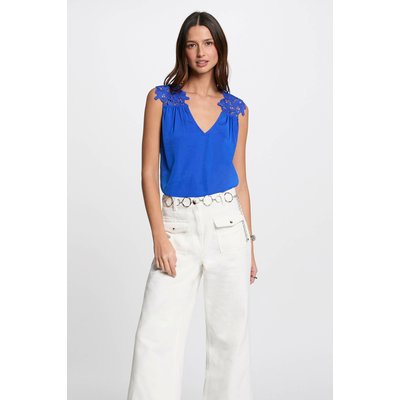 Top sans manches dentelle MORGAN