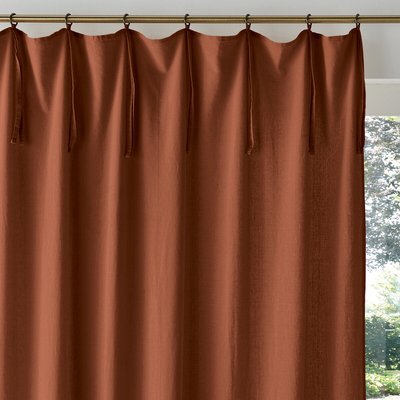 Vorhang mit Bändern Odorie, Leinen/Viskose-Mix LA REDOUTE INTERIEURS