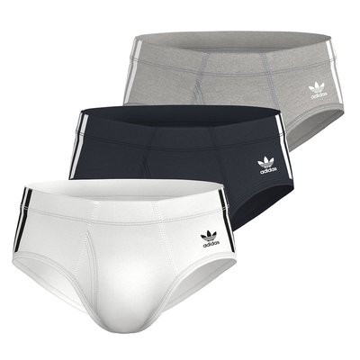 Slips, lot de 3, coton flex 3 stripes adidas Performance