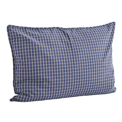 Housse de coussin coton petits carreaux MADAM STOLTZ