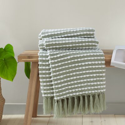 Stab Stitch Blanket Throw CATHERINE LANSFIELD