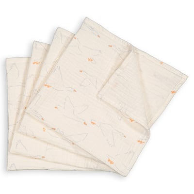 Lot de 4 langes gaze de coton,Wildoy LA REDOUTE INTERIEURS