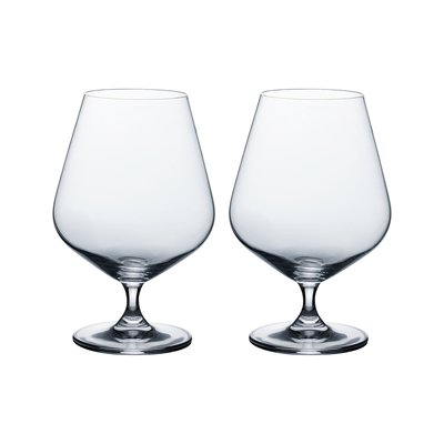 Set of 2 Kings Brandy Glasses RAVENHEAD