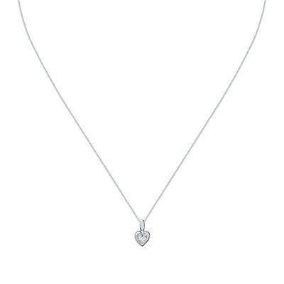 Collier en argent 925 et oxyde de zirconium CLEOR