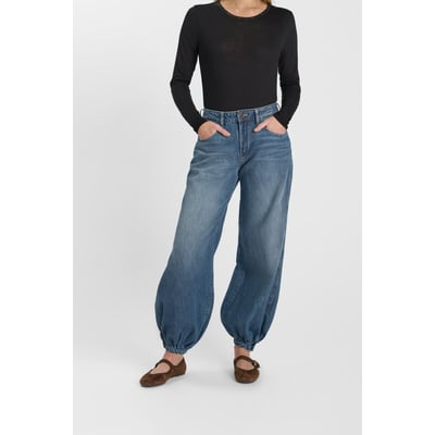 Jeans loose, large , longueur 34 LE TEMPS DES CERISES