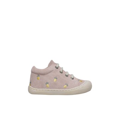 Chaussures premiers pas en suède COCOON EMBR.PINEAPPLES NATURINO