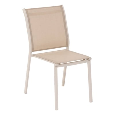 Chaise de jardin empilable en aluminium ESSENTIA HESPERIDE