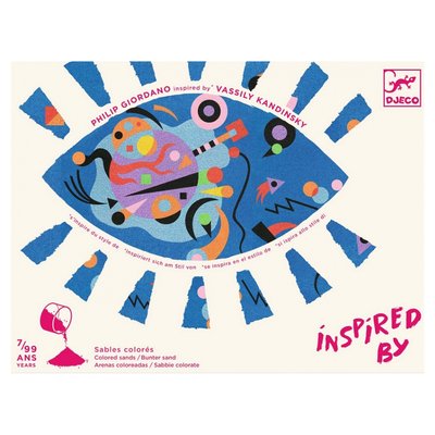 Inspired by Kandinsky Abstractions DJECO