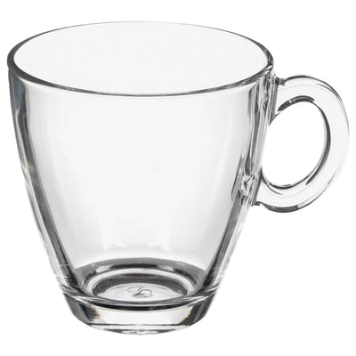 Lot de 6 mugs en verre SIA SECRET DE GOURMET
