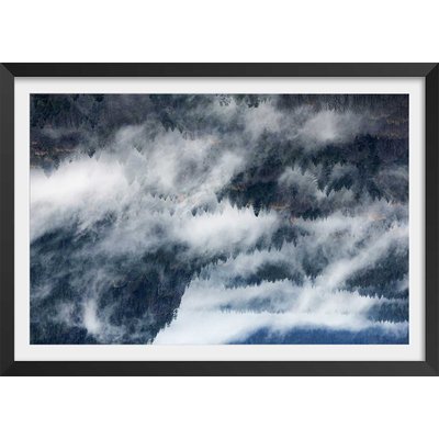 Poster vallée dans le brouillard HEXOA