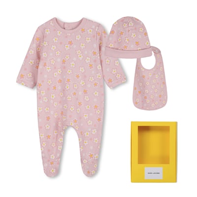 Ensemble pyjama, bonnet et bavoir MARC JACOBS