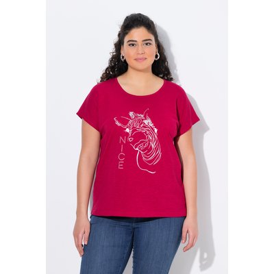 T-shirt oversize à imprimé animal métallisé ULLA POPKEN