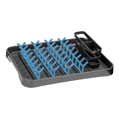 Dish Drainer in Grey/Blue SO'HOME