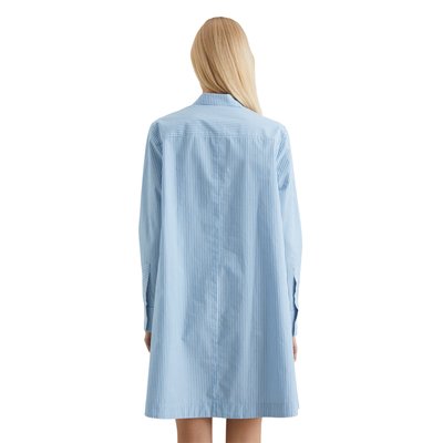 Robe chemisier A-Shape avec des rayures teintées dans le fil MARC O’POLO DENIM