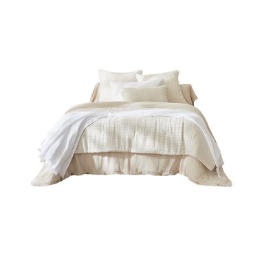 Bout de lit gaze de coton Vickie vichy EDEN