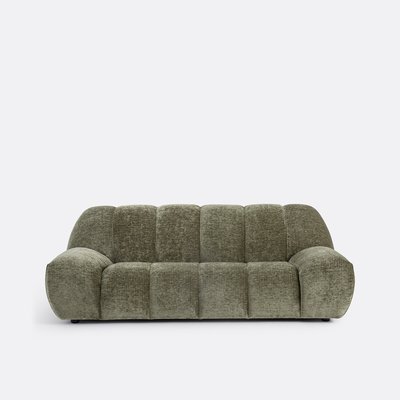 Divano vintage in velluto a coste, 3 posti, Nuria LA REDOUTE INTERIEURS