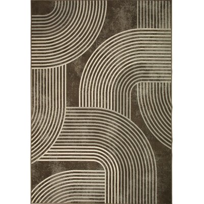 Tapis salon scandinave moderne motif géométrique  HAPPY THE DECO FACTORY