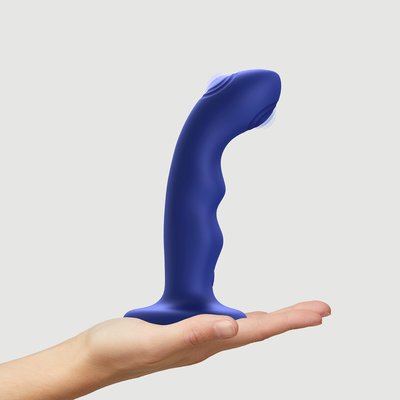 Wave dubbel pulserende en vibrerende dildo STRAP-ON-ME