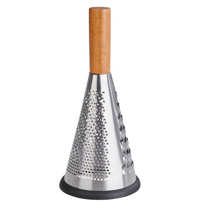 Râpe de cuisine inox et bois 12x12x28cm WADIGA