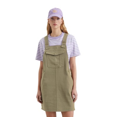 Mini-robe à bavette régulière A-Shape en Cotton Stretch Twill MARC O’POLO DENIM