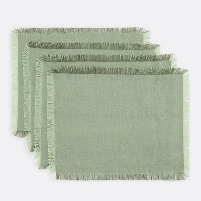 Sets de table en coton tissé-teint, Navao LA REDOUTE INTERIEURS