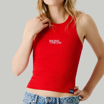 Red Bull Racing T-Shirt Côtelé Sans Manches Red Bull Racing PEPE JEANS