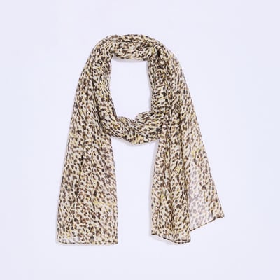Foulard imprimé léopard GRAIN DE MALICE
