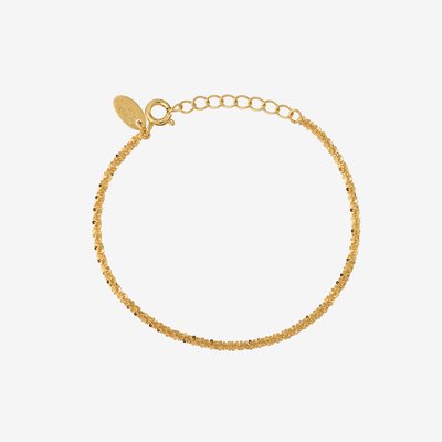 Bracelet doré à l'or fin SPARKLE CAROLINE NAJMAN