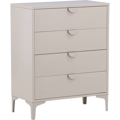 Commode en métal 4 tiroirs collection PIRING RECOLLECTION