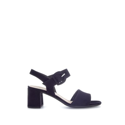 Sandales en cuir à talon décroché block GABOR
