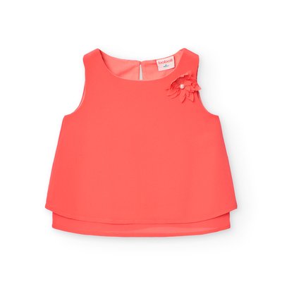 Blouse gaza sans manches BOBOLI