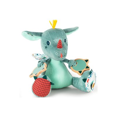Peluche multi-activités Joe le dragon LILLIPUTIENS