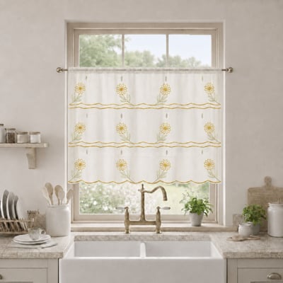 Modulable brodé et fleuri HOME MAISON