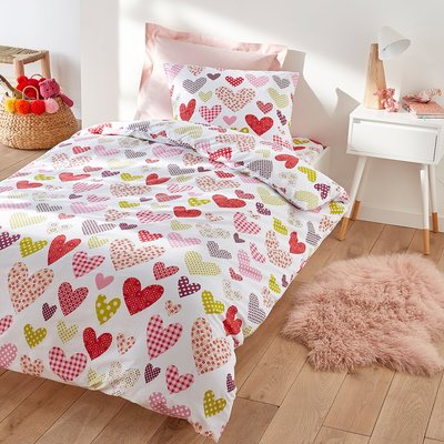 Housse de couette enfant, Coeur Liberté SO'HOME