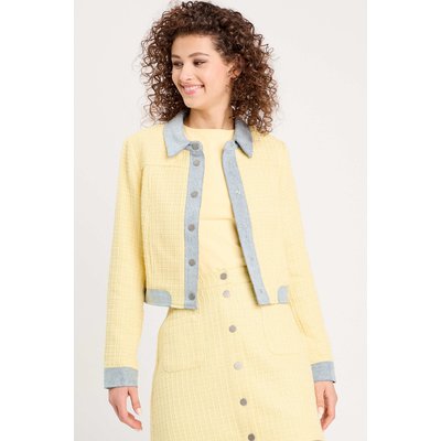 Veste droite tweed CACHE CACHE