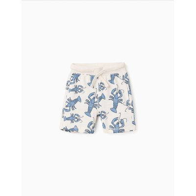 Short en Coton avec Motif ZIPPY