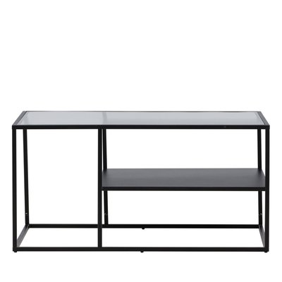 Table basse 2 plateaux en verre et métal - Campinas VENTURE HOME
