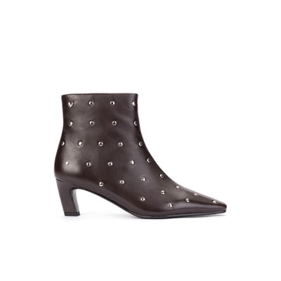 Bottines à talon cuir Voguera MARTINELLI