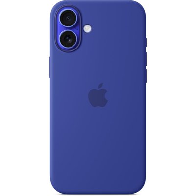 Coque iPhone 16 Plus MagSafe outremer Silicone APPLE