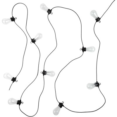 Guirlande extérieure 10 ampoules LED 4,50 m CMP