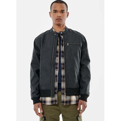 Blouson zippé col motard KAPORAL