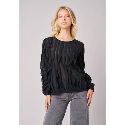Blouse femme en maille fantaisie FRIANA DEELUXE