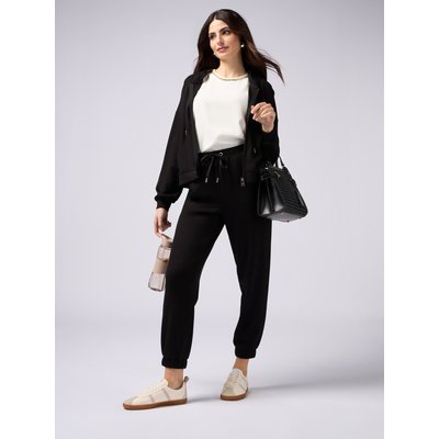 Jogging réalisé en jersey fluide soft touch uni OLTRE