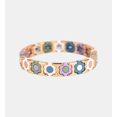 Bracelet facettes motif fleurs SIMONE A BORDEAUX