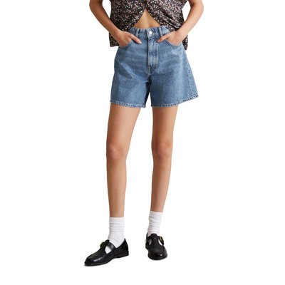 Short en jean modèle Filda relaxed en denim rigide MARC O’POLO DENIM
