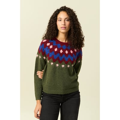 Pull col rond manches longues BONOBO