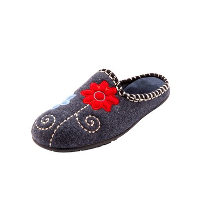 Mules brodées grande largeur PEDICONFORT