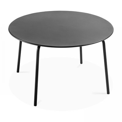 Table de jardin ronde en métal, PALAVAS OVIALA