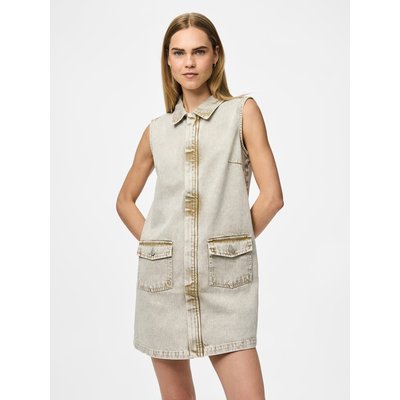 PCFAY - DENIM Mini-robe PIECES